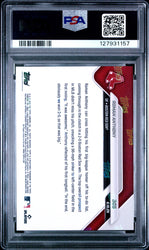 Graded 2025 Topps Now Roman Anthony #305 MLB Number 1 Prospect Slugs 1st Career Home Run Rookie RC Baseball Card PSA 10 Gem Mint