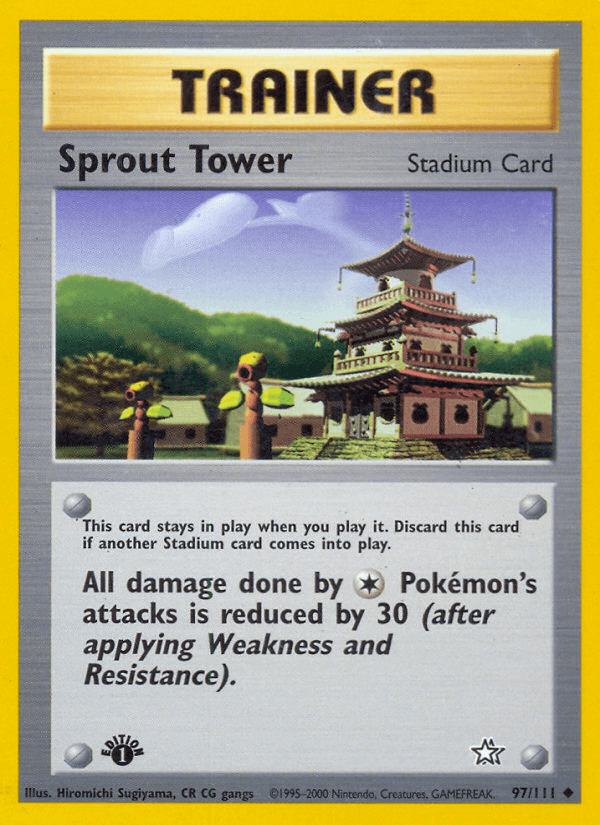 Sprout Tower (97/111) [Neo Genesis 1st Edition] (Online Only)