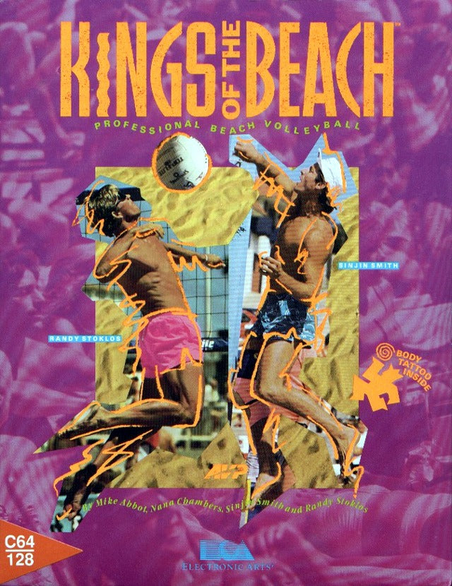 Kings of the Beach (Commodore 64/128) (ONLINE ORDER ONLY)