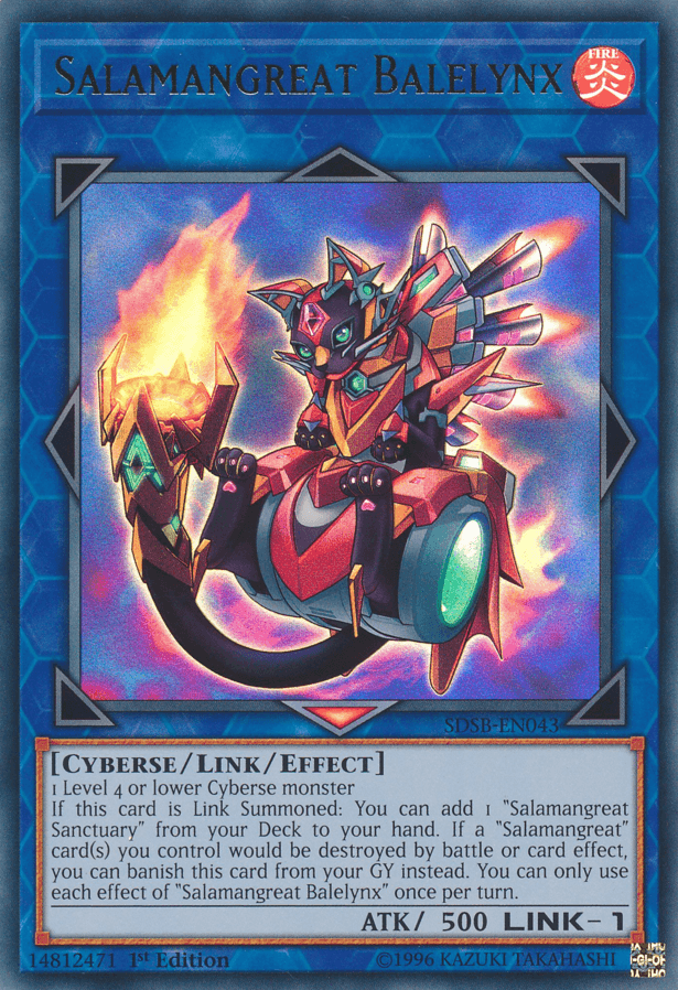 Salamangreat Balelynx [SDSB-EN043] Ultra Rare (ONLINE ORDER ONLY)