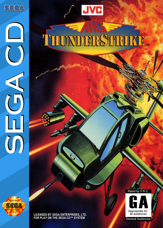 AH-3 Thunderstrike (Sega CD) (ONLINE ORDER ONLY)