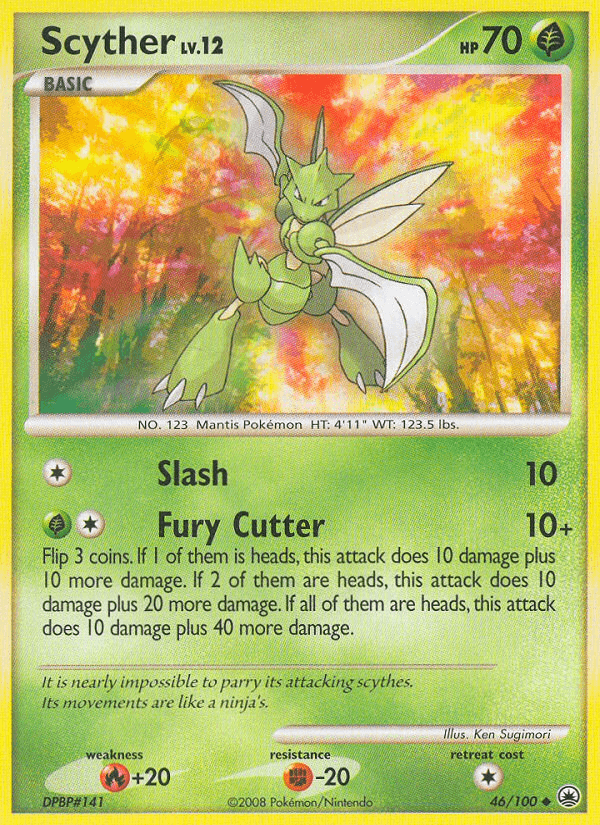 Scyther (46/100) [Diamond & Pearl: Majestic Dawn] (Online Only)