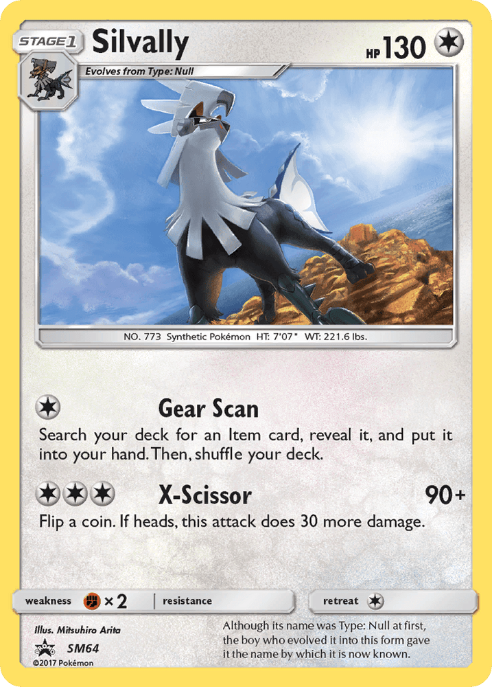 Silvally (SM64) [Sun & Moon: Black Star Promos] (Online Only)