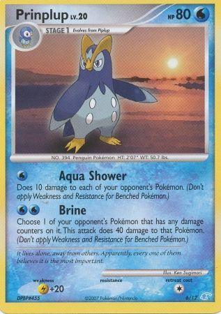 Prinplup (6/12) [Diamond & Pearl: Trainer Kit - Manaphy] (Online Only)