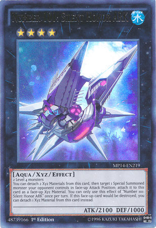Number 101: Silent Honor ARK [MP14-EN219] Ultra Rare (ONLINE ORDER ONLY)