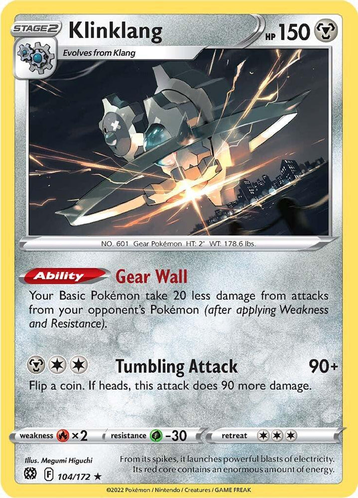 Klinklang (104/172) [Sword & Shield: Brilliant Stars] (Online Only)