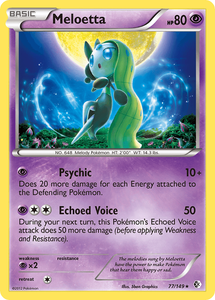 Meloetta (77/149) [Black & White: Boundaries Crossed] (Online Only)