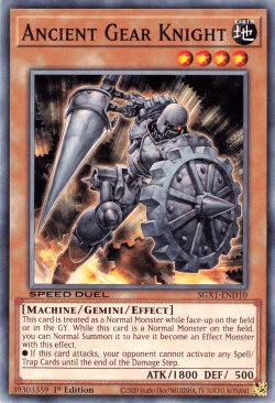 Ancient Gear Knight [SGX1-END10] Common (ONLINE ORDER ONLY)