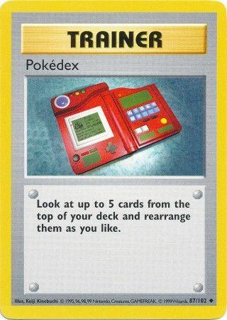 Pokedex (87/102) [Base Set Shadowless Unlimited] (Online Only)