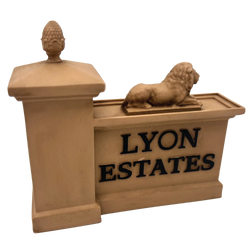 Back to the Future - Lyon Estates Gate Scaled Prop Replica