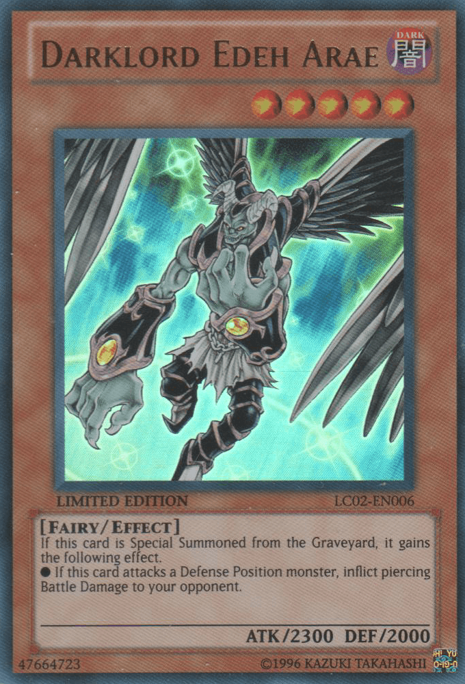 Darklord Edeh Arae [LC02-EN006] Ultra Rare (ONLINE ORDER ONLY)