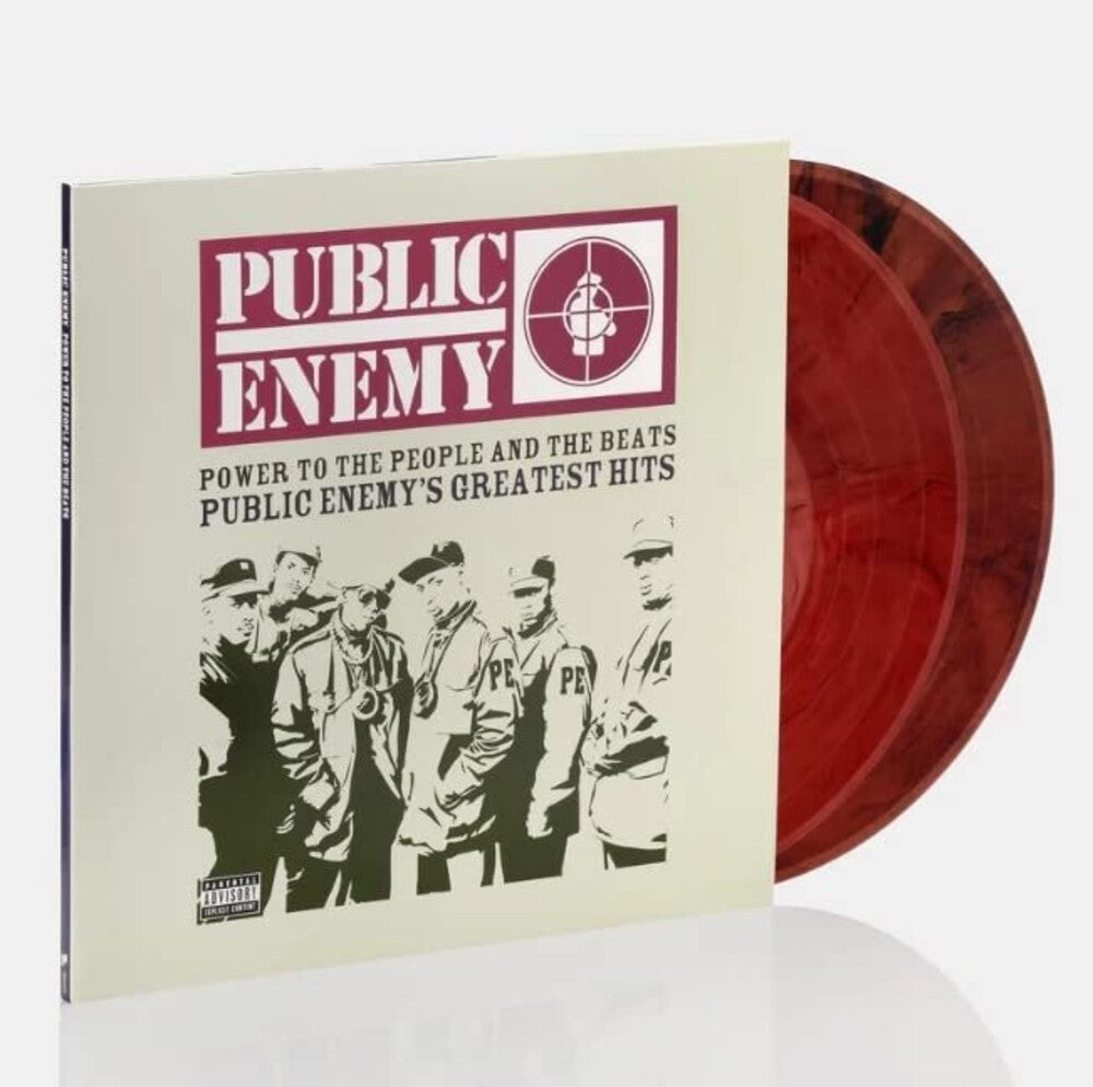 Power To The People And The Beats - Public Enemy's Greatest Hits [Limited Edition Blood Red w/ Black Smoke 2LP]