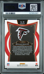 Graded 2024 Panini Select Michael Penix Jr. #80 Rookie RC Football Card PSA 10 Gem Mint