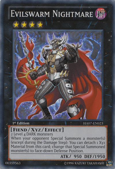 Evilswarm Nightmare [HA07-EN023] Super Rare (ONLINE ORDER ONLY)