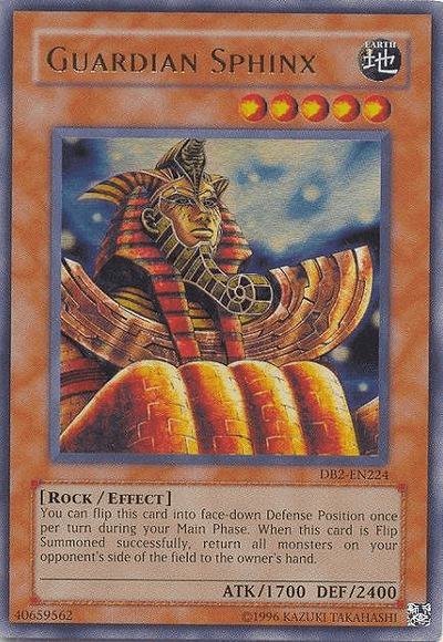 Guardian Sphinx [DB2-EN224] Ultra Rare (ONLINE ORDER ONLY)