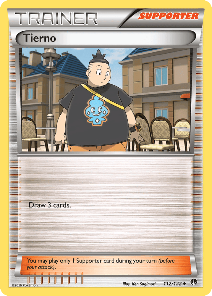 Tierno (112/122) [XY: BREAKpoint] (Online Only)