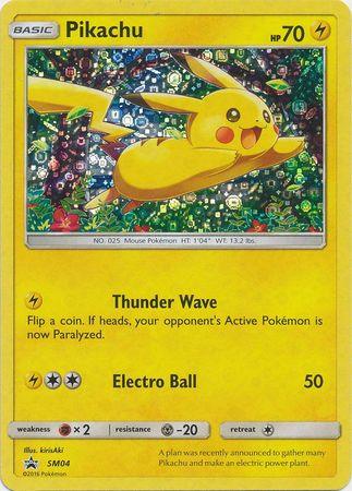 Pikachu (SM04) (General Mills Promo) [Sun & Moon: Black Star Promos] (Online Only)