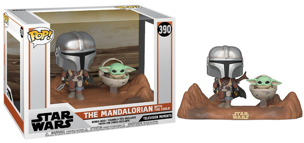 Mandalorian with The Child (Television Moments) 390 (Online Order Only)