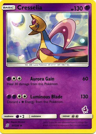 Cresselia (87/236) (Mewtwo Deck) [Battle Academy 2020] (Online Only)