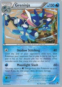 Greninja (40/122) (Ninja Blitz - Cody Walinski) [World Championships 2016] (Online Only)