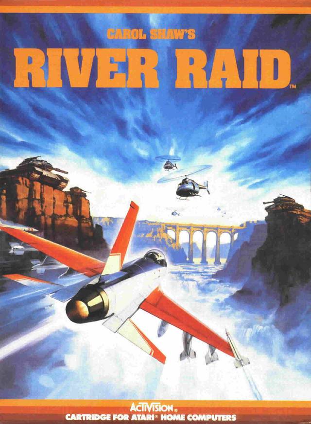 River Raid (Atari 800) (Online Only)