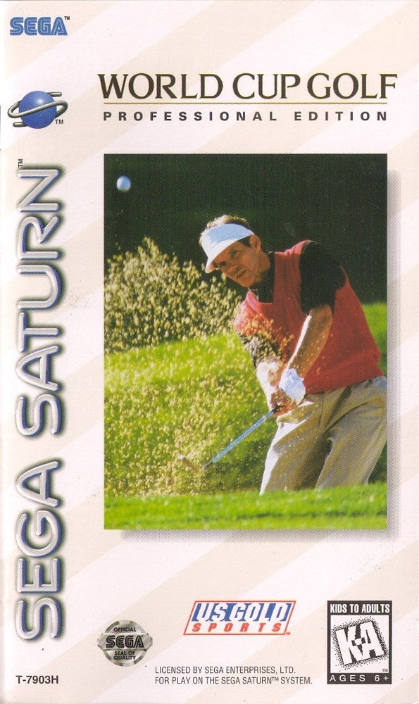 World Cup Golf Professional Edition (Sega Saturn) (ONLINE ORDER ONLY)