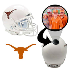 Texas Longhorns College Football Collectible Mini Helmet - Picture Inside - FANZ Collectibles (Online Order Only) (ONLINE ORDER ONLY)