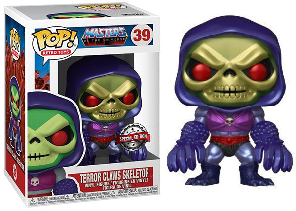 Terror Claws Skeletor (Metallic, Masters of the Universe, Retro Toys) 39 - Special Edition Exclusive (Online Order Only)