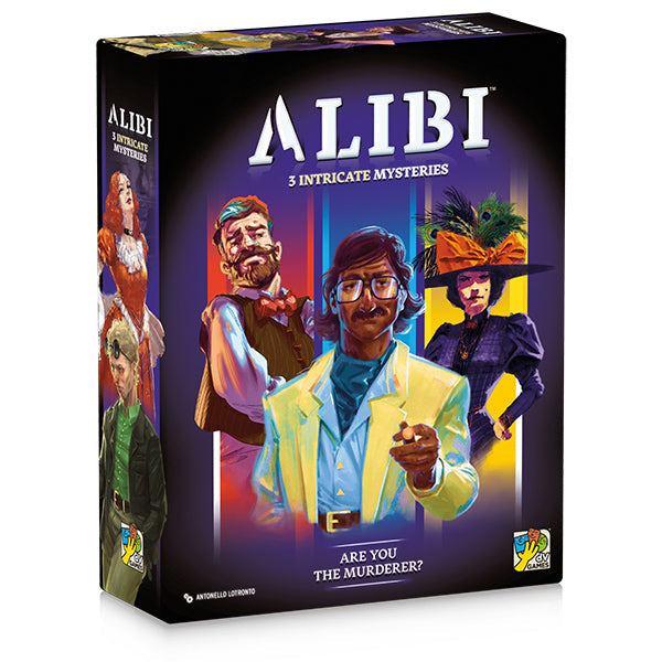 Alibi: 3 Intricate Mysteries - Board Game (Online Order Only)