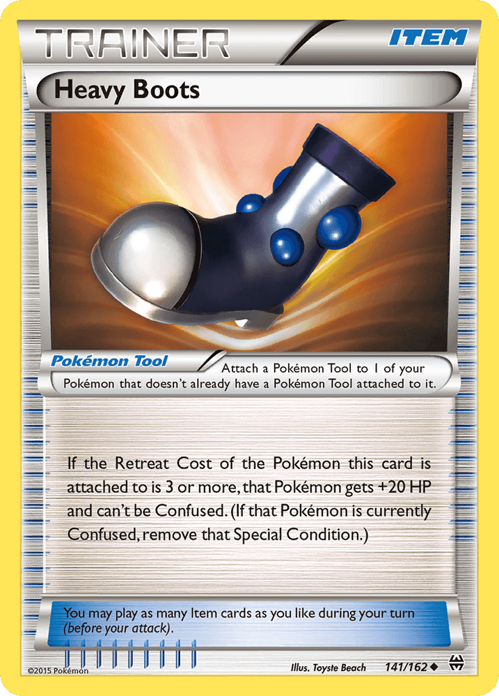 Heavy Boots (141/162) [XY: BREAKthrough] (Online Only)