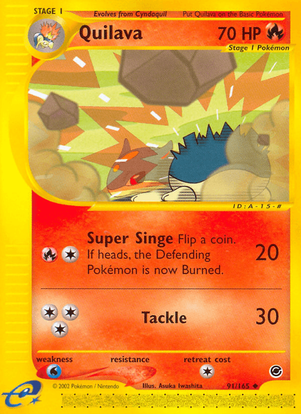 Quilava (91/165) [Expedition: Base Set] (Online Only)