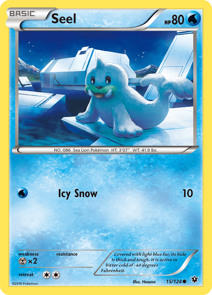 Seel (15/124) [XY: Fates Collide] (Online Only)