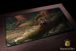 Halfling Fishing Trip | Irina Nordsol Series | Premium Oversized Playmat (ONLINE ORDER ONLY)