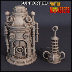 3D Printed Print Your Monsters Horrifying Laboratory Terrain Pack 28mm - 32mm D&D Wargaming