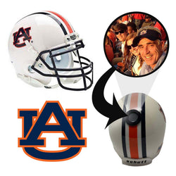 Auburn Tigers College Football Collectible Mini Helmet - Picture Inside - FANZ Collectibles (Online Order Only) (ONLINE ORDER ONLY)