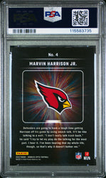 Graded 2024 Panini Donruss Optic Marvin Harrison Jr #4 Light It Up Rookie RC Football Card PSA 10 Gem Mint (ONLINE ORDER ONLY)
