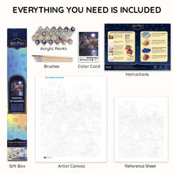 Boats To Hogwarts - Paint By Numbers Kit