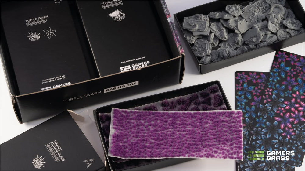 Gamers Grass | Basing Box | Purple Swarm (ONLINE ORDER ONLY)