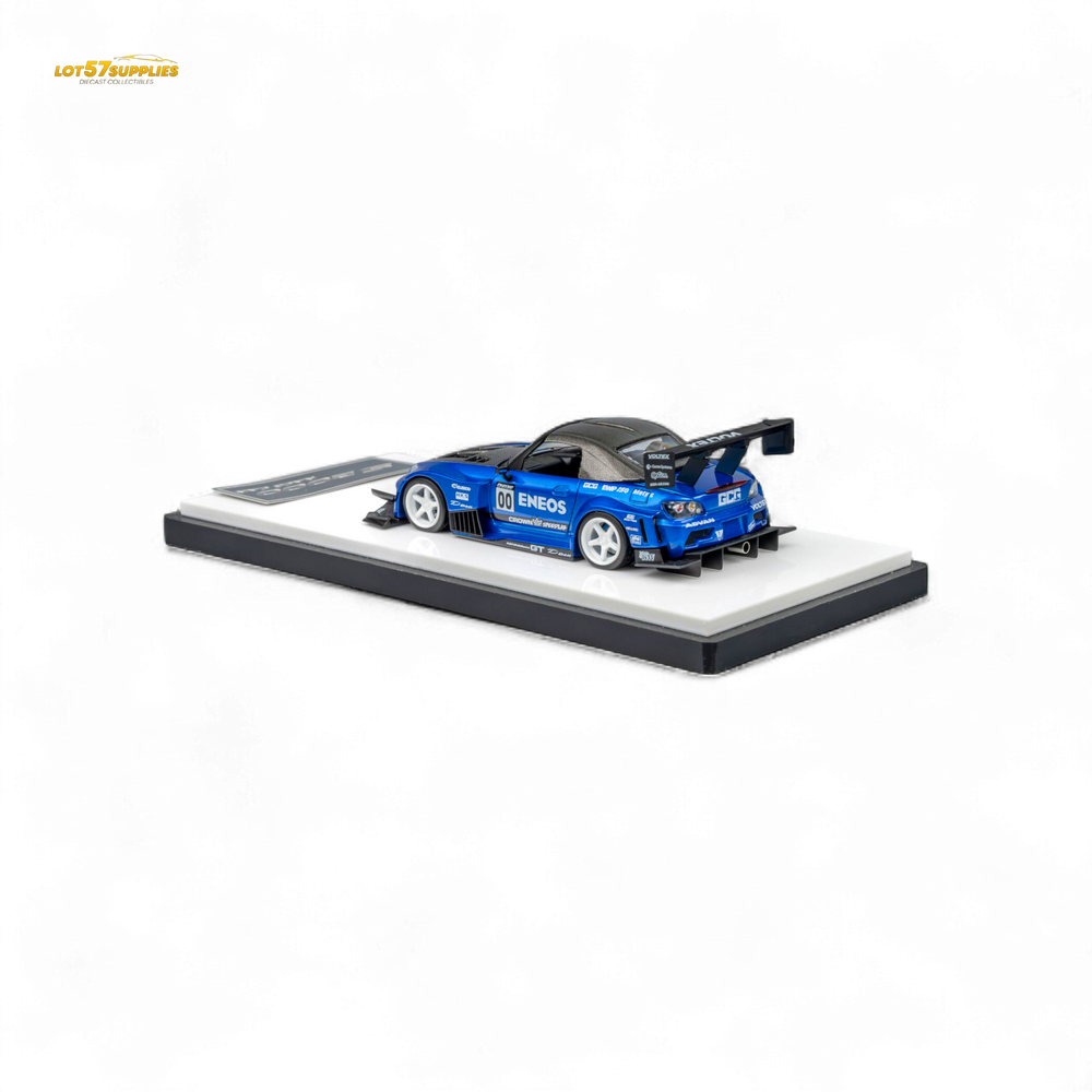 MicroTurbo Honda S2000 ENEOS #00 TOP FUEL - Candy Blue 1:64