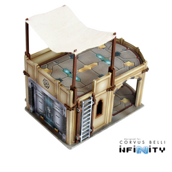 Alcazaba Utility Buildings (2-Pack) — Bare MDF