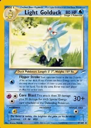 Light Golduck (47/105) [Neo Destiny Unlimited] (Online Only)