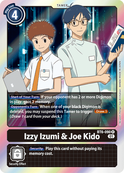 Izzy Izumi & Joe Kido [BT6-090] [Double Diamond] (ONLINE ORDER ONLY)