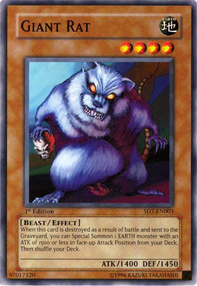Giant Rat [SD7-EN003] Common (ONLINE ORDER ONLY)