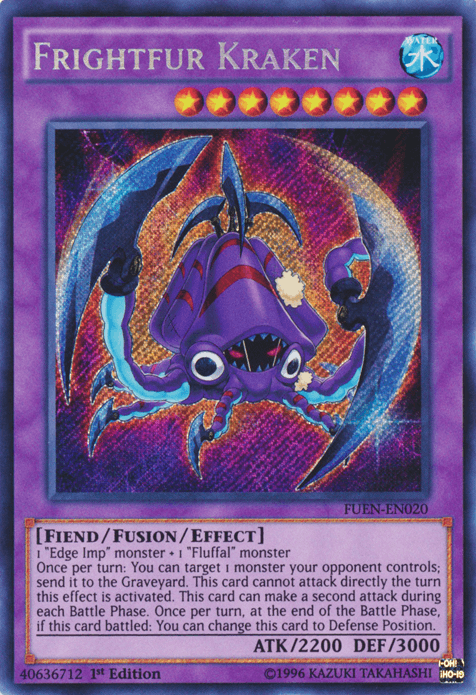 Frightfur Kraken [FUEN-EN020] Secret Rare (ONLINE ORDER ONLY)