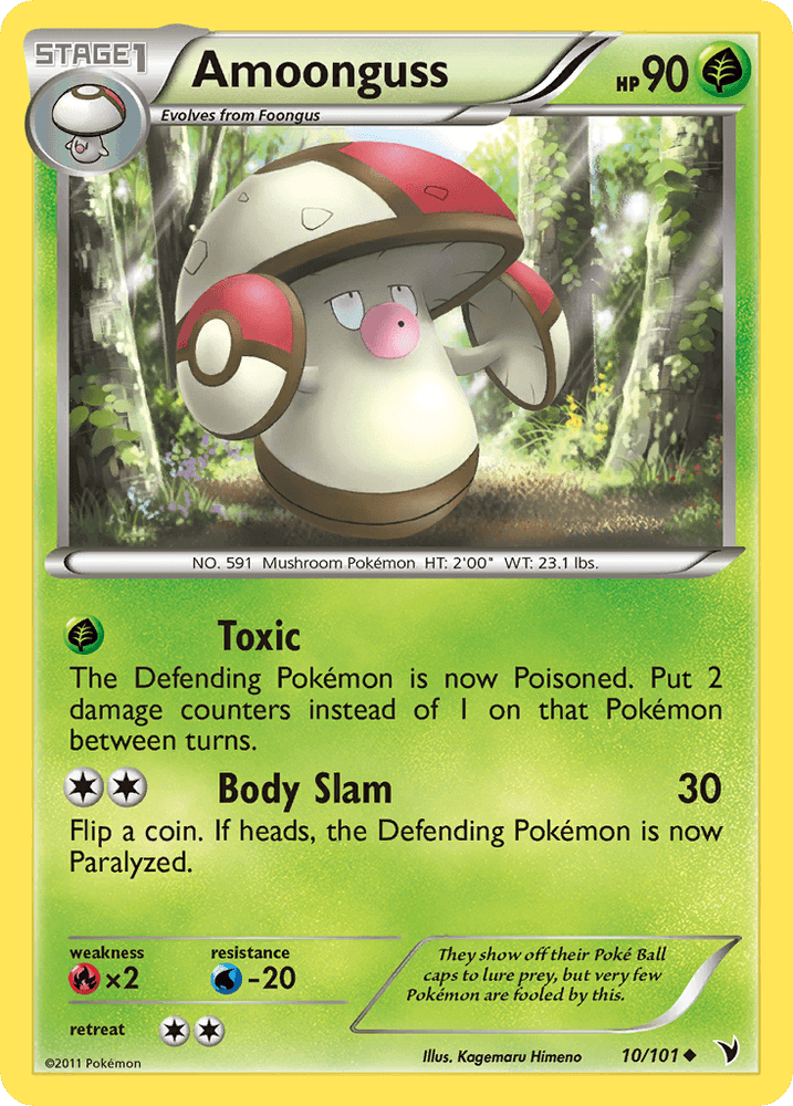 Amoonguss (10/101) [Black & White: Noble Victories] (Online Only)