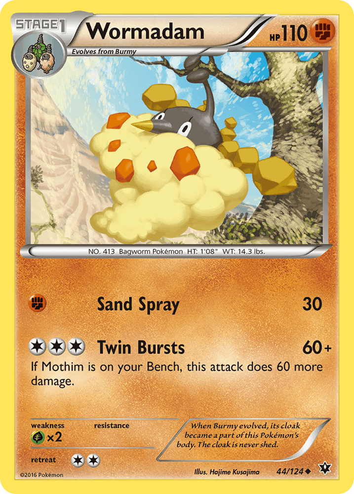 Wormadam (44/124) [XY: Fates Collide] (Online Only)