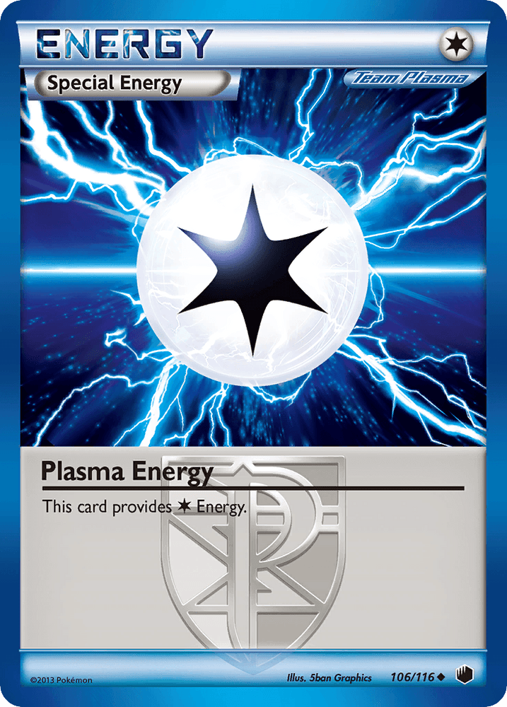 Plasma Energy (106/116) [Black & White: Plasma Freeze] (Online Only)