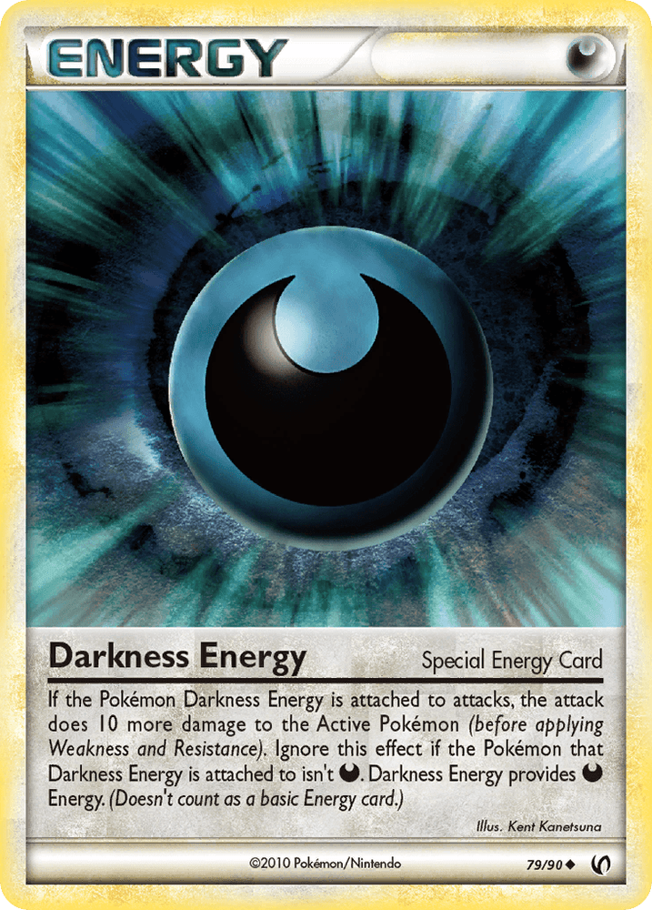 Darkness Energy (79/90) [HeartGold & SoulSilver: Undaunted] (Online Only)