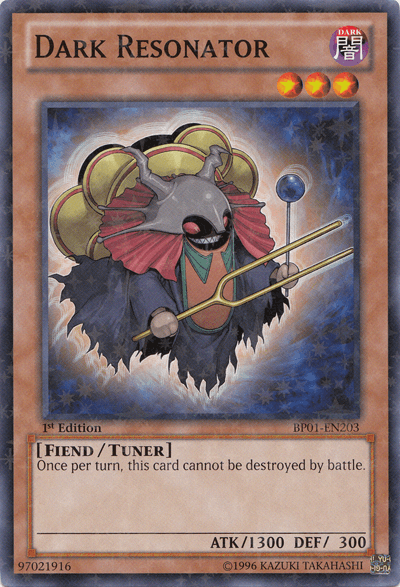 Dark Resonator [BP01-EN203] Starfoil Rare (ONLINE ORDER ONLY)