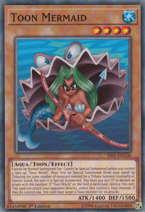 Toon Mermaid [SS01-ENC06] Common (ONLINE ORDER ONLY)
